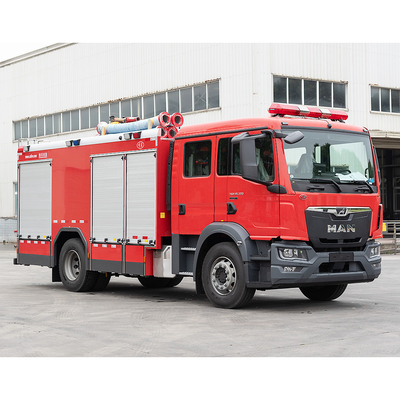 MAN 5T CAFS waterfoom tank brandbestrijding gespecialiseerd voertuig goede prijs China Factory