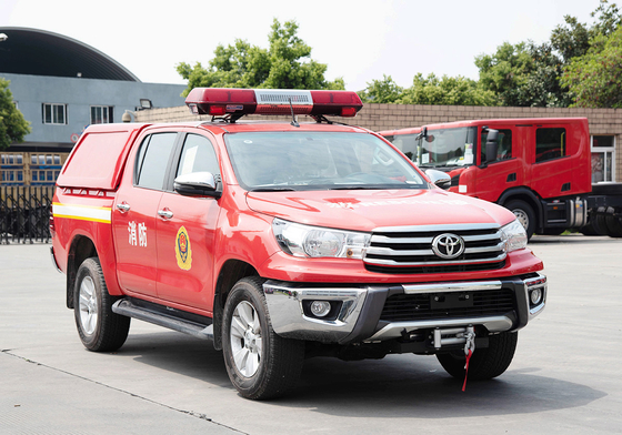 Toyota Rapid Intervention Vehicle Riv Pick-up Fire Truck Gespecialiseerd voertuig China Manufacturer