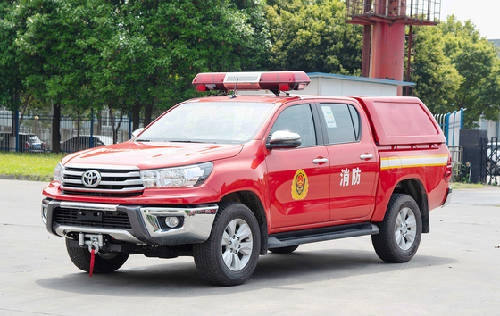 Toyota Rapid Intervention Vehicle Riv Pick-up Fire Truck Gespecialiseerd voertuig China Manufacturer