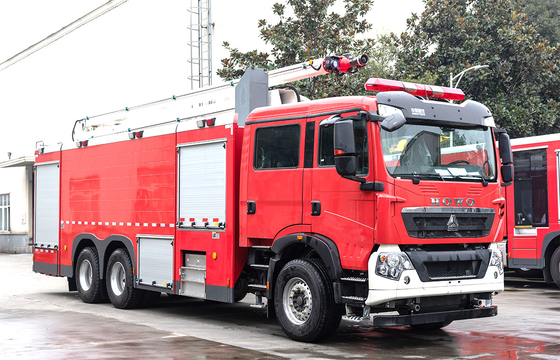 Sinotruk Sitrak 20m Watertoren Brandweer Truck Prijs Gespecialiseerde China Fabrikant