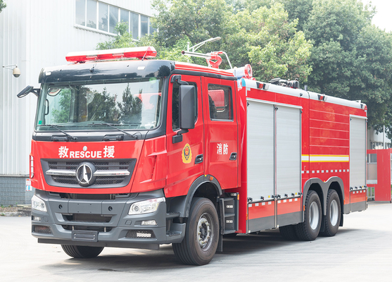 Beiben 12T droog chemisch poeder schuim brandbestrijding truck gespecialiseerd voertuig China Factory
