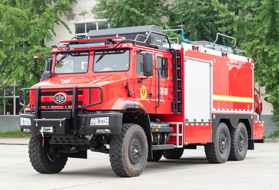 FAW Jiefang All Terrain Rescue Brandweer Truck Gespecialiseerd Voertuig China Factory