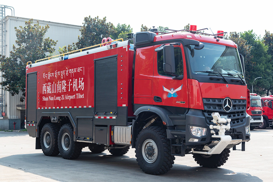 Mercedes-Benz Airport Brandweer Truck Arfff Voertuigprijs Gespecialiseerd Voertuig China Factory