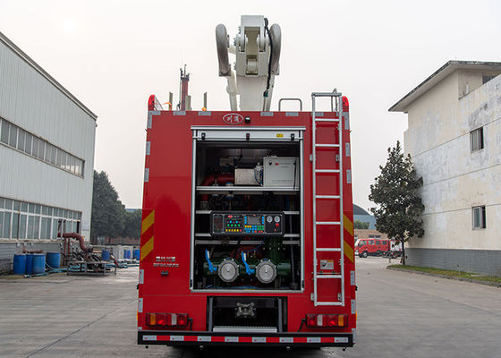 De Toren van het Sinotrukhowo 20m Water Brandbestrijdingsvrachtwagen met Pomp &amp; Monitor