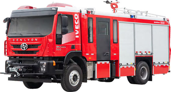 SAIC-IVECO 6T CAFS water schuim tank brandweer motor gespecialiseerd voertuig goede prijs China Factory