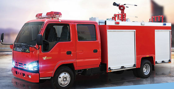 Het Op een hoger niveau weergevendeuren van de brandvrachtwagen en Rolblinden voor Brandapparaten