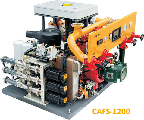 Het Brandblussysteem van het samengeperste Luchtschuim en CAFS voor Brandvrachtwagens