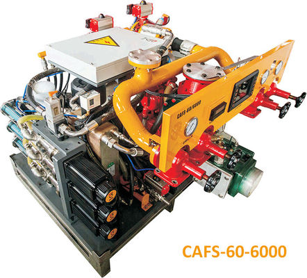Het Brandblussysteem van het samengeperste Luchtschuim en CAFS voor Brandvrachtwagens