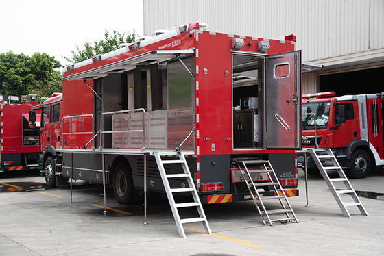 Op zwaar werk berekend de Brandvoertuig van SINOTRUK SITRAK 228 kW met het Koken van Werktuigen