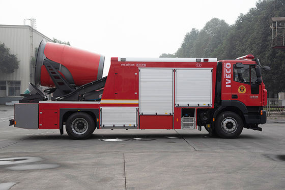 De Rookuitlaat van saic-IVECO HONGYAN Speciale Brandbestrijdingsvrachtwagen met 2T-Watertank